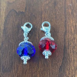 Origami owl crystal dangles